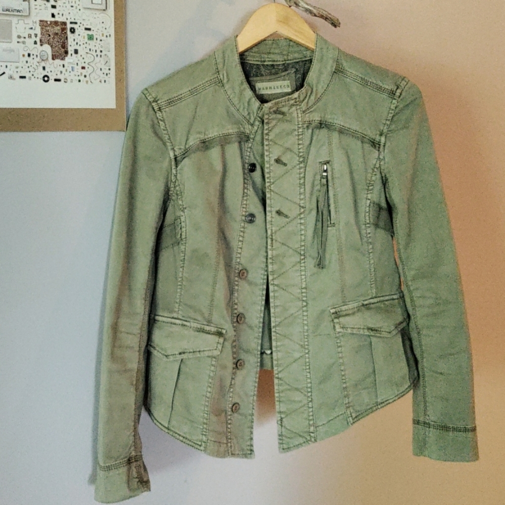 Anthropologie Marrakech utility moto jacket, size M